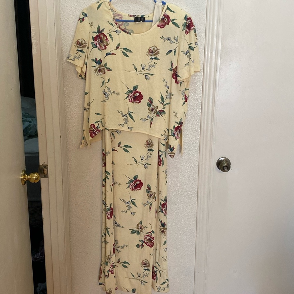 Teddi Vintage 2 piece Dress Womens size 12